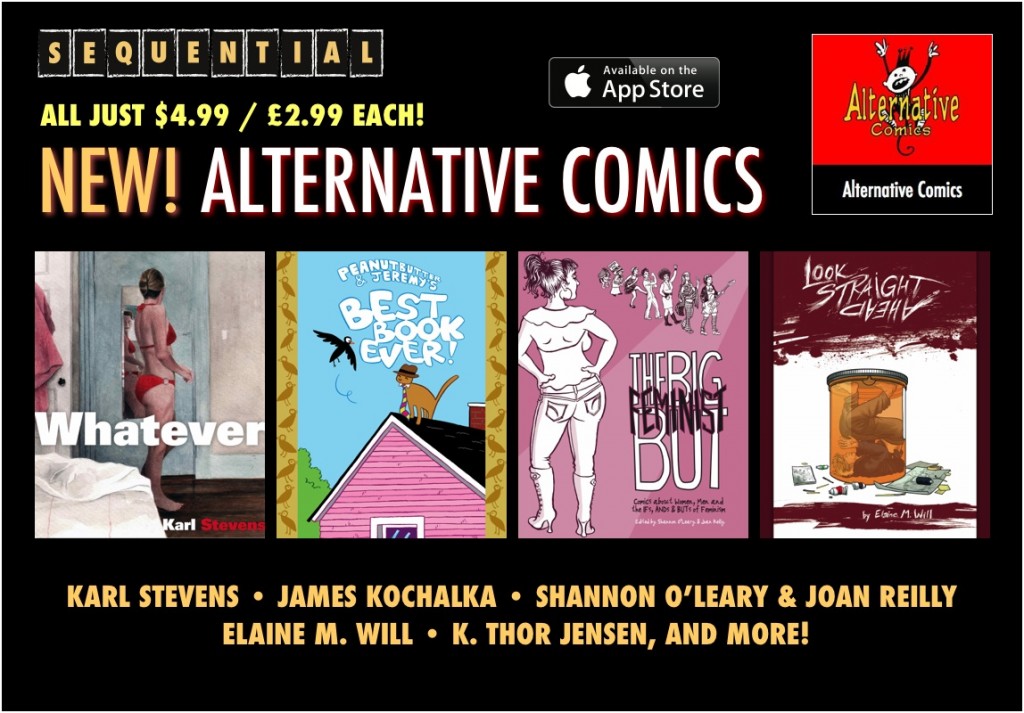 New Alternative Comics on iPad App Sequential